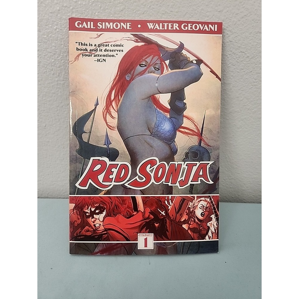 Dynamite RED SONJA The Queen of Plagues, Robert Howard character SIMONE/GEOVANI